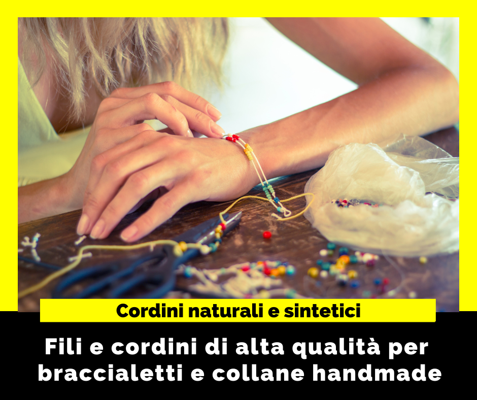 Cordini naturali e sintetici per la produzione di accessori
