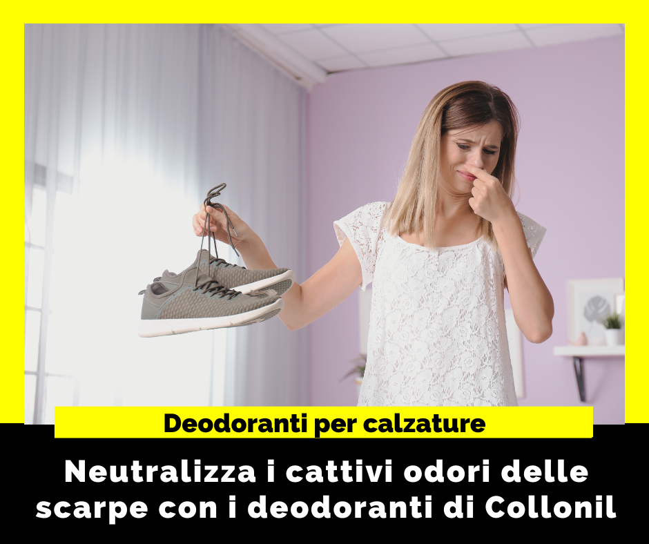 Neutralizza i cattivi odori delle calzature con i deodoranti di Collonil