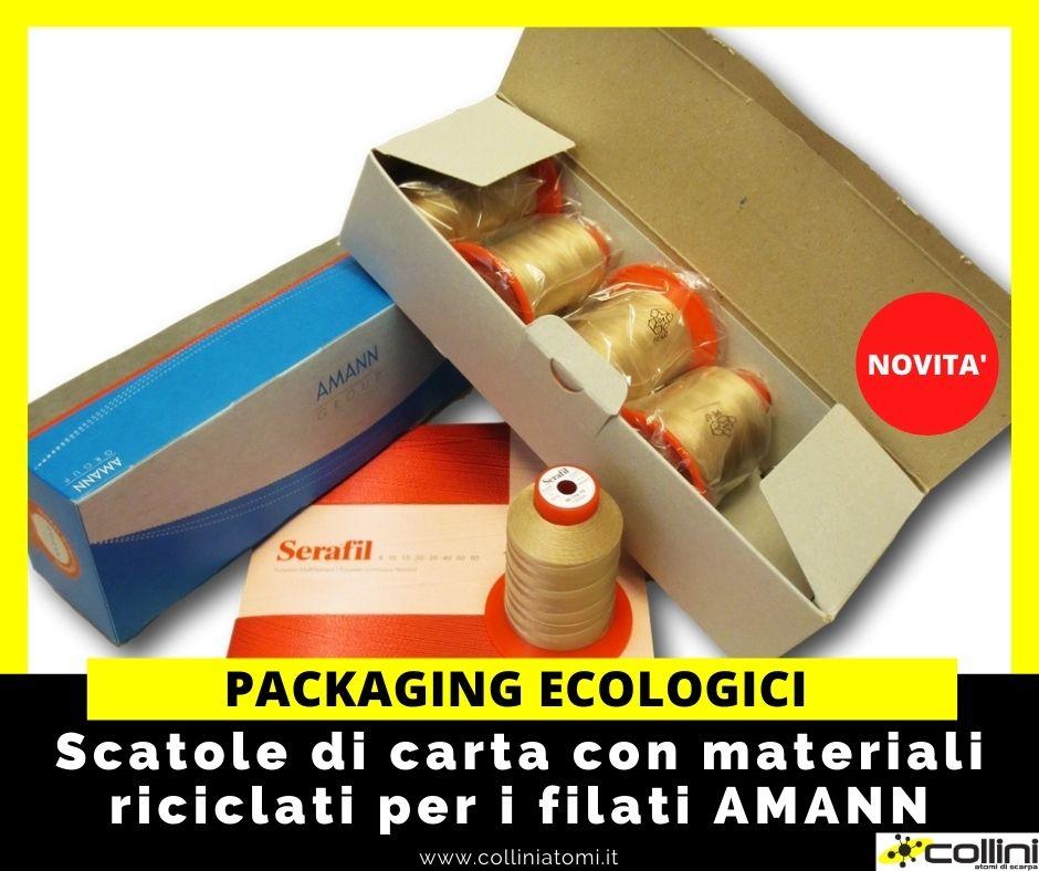 Imballaggi ecologici per i filati AMANN