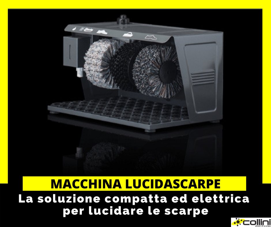 La soluzione compatta ed elettrica per lucidare le scarpe