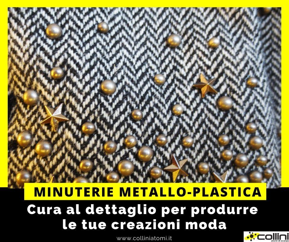 Minuterie metalliche e plastiche per valorizzare i dettagli dei tuoi accessori moda