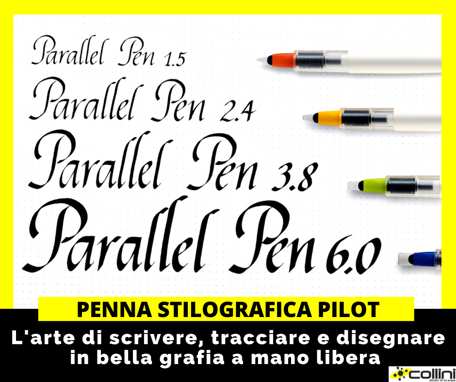 Tracciare linee e forme eleganti con la penna stilografica PILOT Parallel