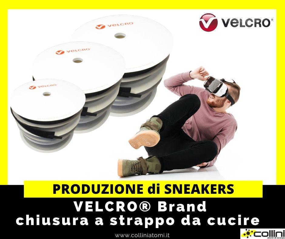 La produzione di sneakers dotate di chiusura a strappo VELCRO® Brand 