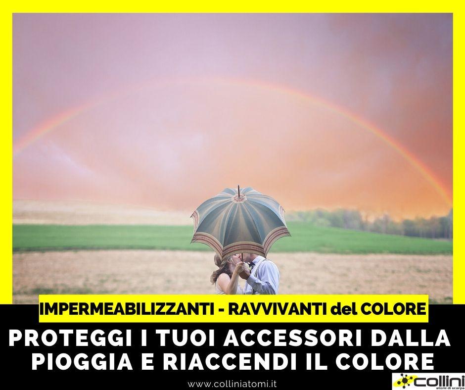 PRENDITI CURA dei tuoi ACCESSORI in PELLE: PROTEGGILI dalla PIOGGIA e RIACCENDI il COLORE