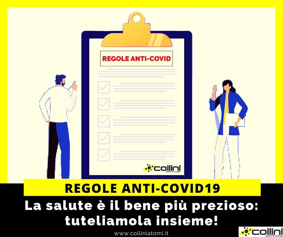 Regole e comportamenti anti-Coronavirus all'interno della nostra azienda