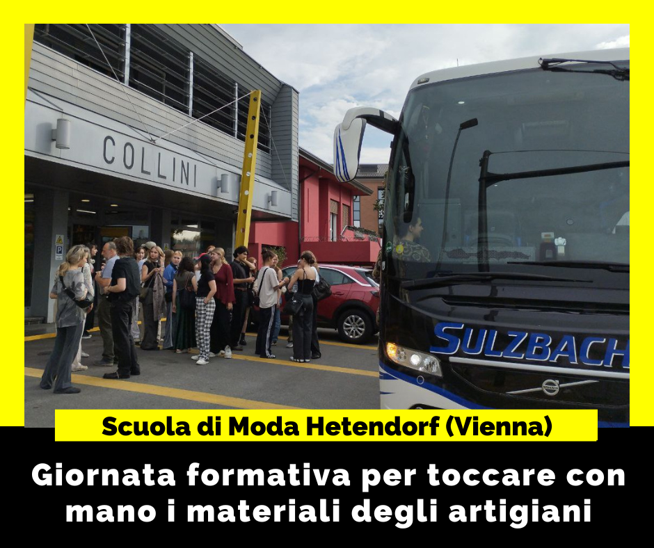 La scuola di Moda Hetendorf in visita presso Collini Atomi di Scarpa