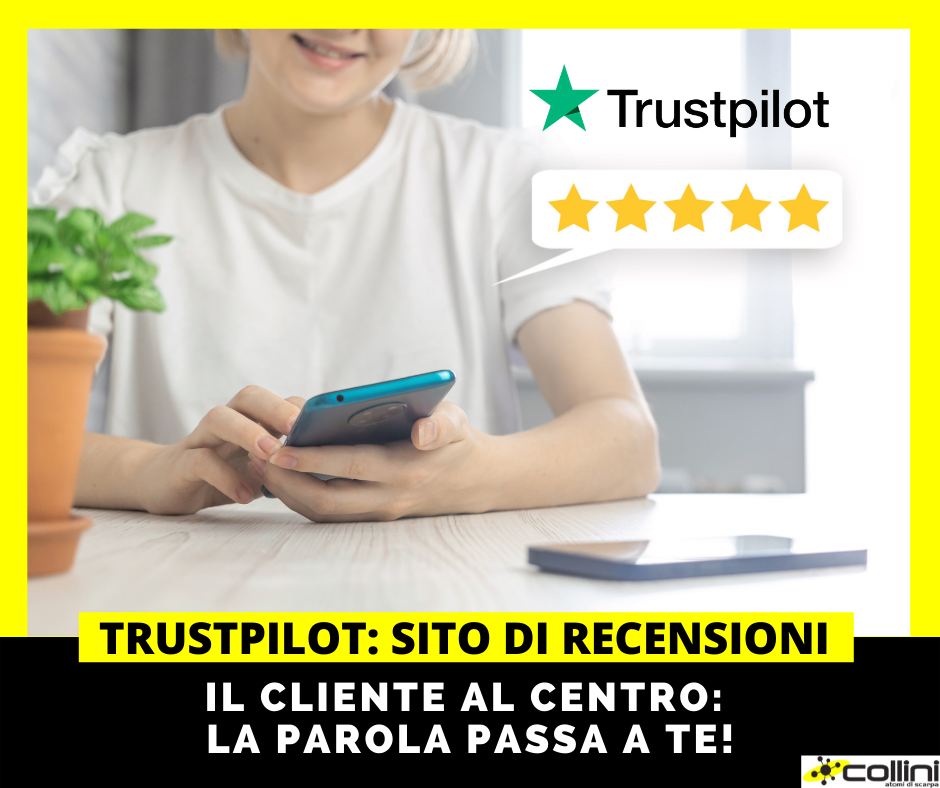 Condividi la tua esperienza d'acquisto su Trustpilot. Scrivi la tua recensione!