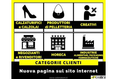 NUOVA SEZIONE SUL SITO INTERNET: CATEGORIE CLIENTI