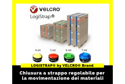 Chiusura a strappo regolabile per pallet