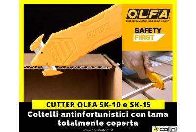 Prevenire gli infortuni sul lavoro con la linea cutters OLFA "Safety First" 