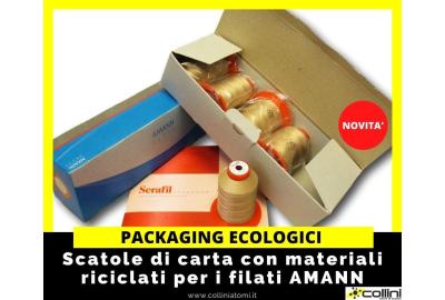 Imballaggi ecologici per i filati AMANN