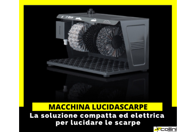 La soluzione compatta ed elettrica per lucidare le scarpe
