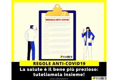 Regole e comportamenti anti-Coronavirus all'interno della nostra azienda