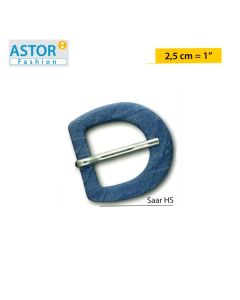 Fibbia ricoperta Astor ® art. SAAR HS 25 mm