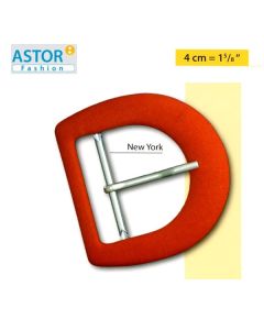 Fibbie ricoperte Astor ® NEW YORK 40 mm