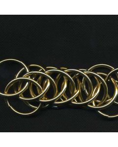 Catena in alluminio art. SERPE PIATTA