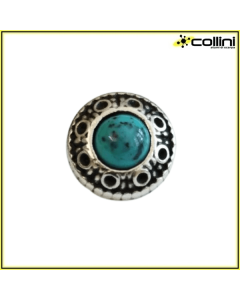 Borchie TURCHESE con rivetto art. B2027/R