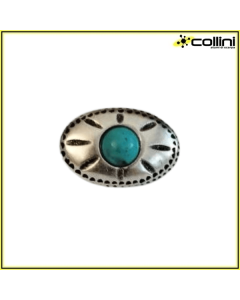 Borchie PERLA TURCHESE con Rivetto art. B2046/R