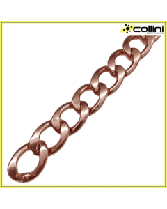 Catena in Alluminio G 700 R Battuta - Finitura Rosa Ramato