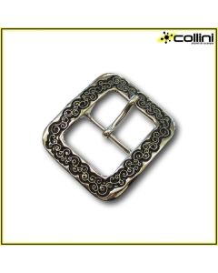 Fibbia doppia con ardiglione F2866- 40 mm 