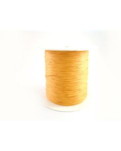 Spaghetto in cotone cerato GIALLO