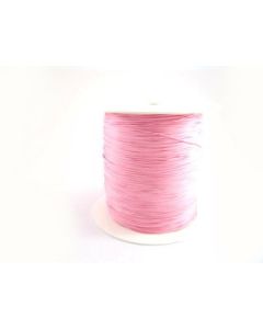 Cordino tondo in cotone cerato ø 1 mm - ROSA