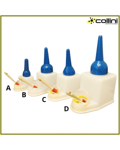 Contenitore porta mastice e collanti con pennello