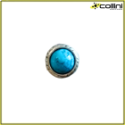 Borchia Turchese con rivetto art. 27985