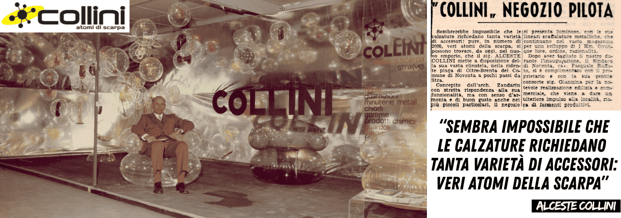 Collini Alceste - Founder of Collini Atomi di Scarpa 
