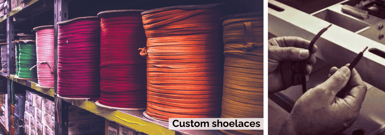 Custom shoelaces