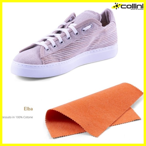 Tessuti per il confezionamento di calzature_ Collini atomi di Scarpa