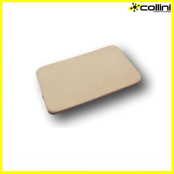 Inserto in cuoio rettangolare